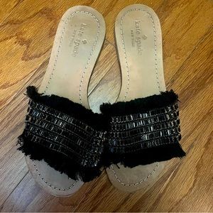 Kate Spade Black Solaina Sandal Size 7.5